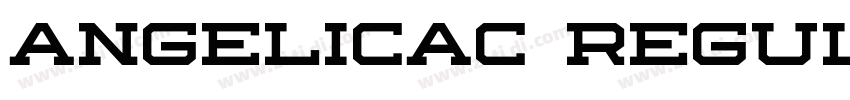 AngelicaC Regular字体转换